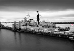 HMS Liverpool. Home for the last time. Wallpaper