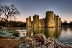 Dawn of a dream - Bodiam Castle Wallpaper