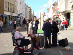 Street scene Wallpaper