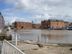 Gloucester Docks Wallpaper
