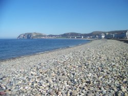 Liandudno beach, Wales