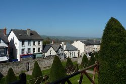 The Vista from Hay-on-Wye Wallpaper