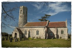St Andrew's Church, Mutford, Suffolk Wallpaper