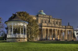 Pittville Pump Room and Bandstand, Cheltenham Wallpaper