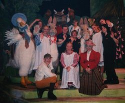 Alton Tower. The Cast of the Ice Show Wallpaper