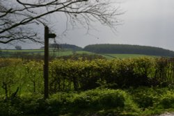 Countryside near Broseley, Shropshire Wallpaper