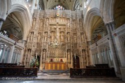 Inside Winchester Cathedral Wallpaper