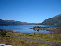 Loch Duich from the A87 Wallpaper