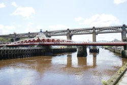 High Level & Swing Bridge across the Tyne Wallpaper