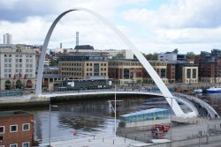 The Eye of the Tyne at Newcastle Wallpaper