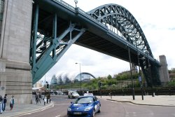 Through Tyne Bridge To Sage From Newcastle Wallpaper