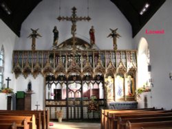 The Golden Church Lound Wallpaper