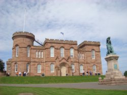 The south block of Inverness Castle Wallpaper