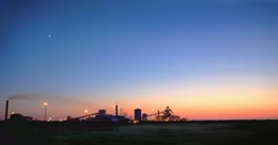 Steel Moon Wallpaper