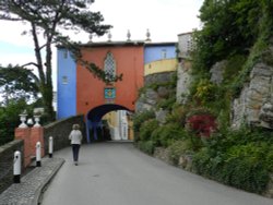 Portmeirion Village Wallpaper