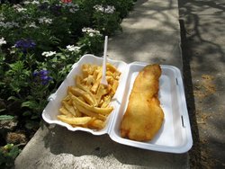 Fish and Chips at Olney Car Show Wallpaper