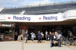 Reading Station Entrance Wallpaper