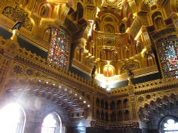 Arab Room, Cardiff Castle Wallpaper