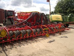 Farm Machiery on display at Eaton Wallpaper