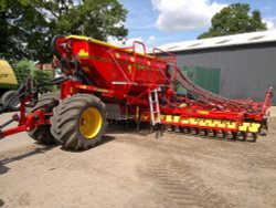 Farm machinery at Eaton Wallpaper