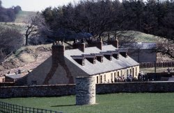 Beamish - the row of pitmens' cottages Wallpaper