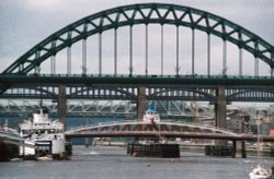 The Tyne Bridges, Newcastle upon Tyne Wallpaper
