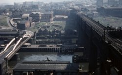 The Swing and High Level Bridges, Newcastle