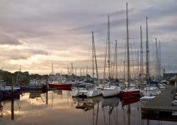 Lymington Quay Wallpaper
