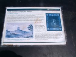 Paxton's Tower - the information board. Wallpaper