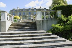 Steps leading to Boveridge Park House