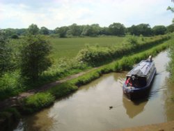 West side of the Battlefield and the Ashby Canal Wallpaper