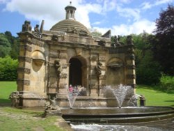 Cascade House Wallpaper