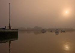 Misty Sunrise