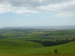 Landscape around Abbotsbury Wallpaper