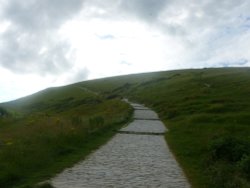 Southwest Coast Path, West Lulworth, Dorset Wallpaper