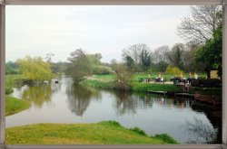 The Lake at Dedham Wallpaper