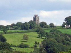 Paxtons Tower, near Llanarthney Wallpaper