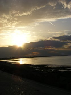 Sheerness on Sea at Sunset