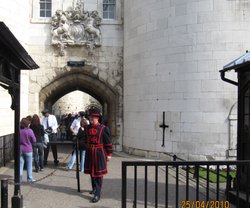 Entrance to Tower of London Wallpaper