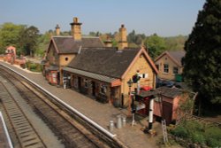 Arley Railway Station. Wallpaper