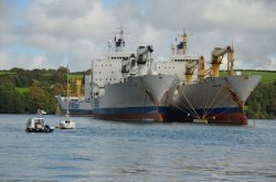 River Fal near Feock Wallpaper