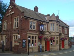Church Way, the Crooked Spire Wallpaper