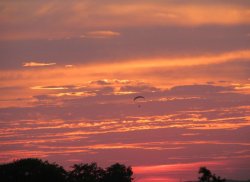 Rushden sunset Wallpaper