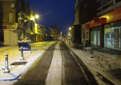 Rushden winter view Wallpaper