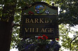 Barkby Village Sign Wallpaper