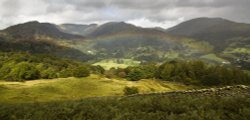 Rainbow over Ambleside Wallpaper