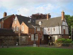 The Gatehouse from the Castle Yard Wallpaper