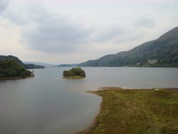 Loch Awe from Kilchurn Castle Wallpaper