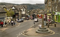 Ambleside Market Cross Wallpaper
