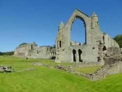 The Abbey In all it's Majesty Wallpaper